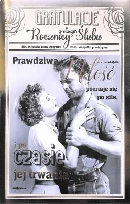 Opakowanie Kartka okolicznościowa Rocznica Ślubu R02