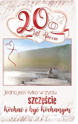 Opakowanie Kartka okolicznościowa Rocznica Ślubu RS07