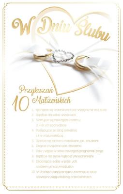 Opakowanie Kartka okolicznościowa Ślub S29