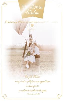 Opakowanie Kartka okolicznościowa Ślub S36