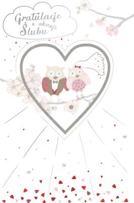 Opakowanie Kartka okolicznościowa Ślub SP03
