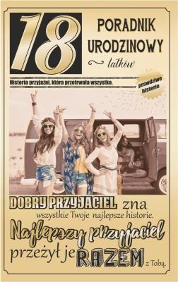 Opakowanie Kartka okolicznościowa Urodziny 18 U13