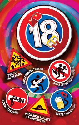 Opakowanie Kartka okolicznościowa Urodziny 18 US05