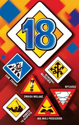 Opakowanie Kartka okolicznościowa Urodziny 18 US06