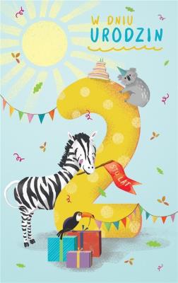 Opakowanie Kartka okolicznościowa Urodziny 2 C02