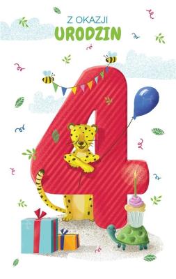 Opakowanie Kartka okolicznościowa Urodziny 4 C04