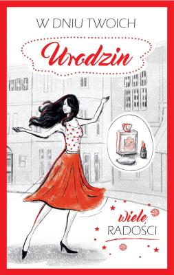 Opakowanie Kartka okolicznościowa Urodziny PS04