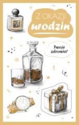 Opakowanie Kartka okolicznościowa Urodziny PS05