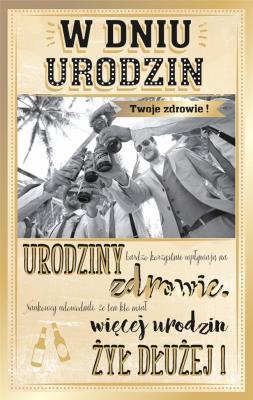 Opakowanie Kartka okolicznościowa Urodziny U24