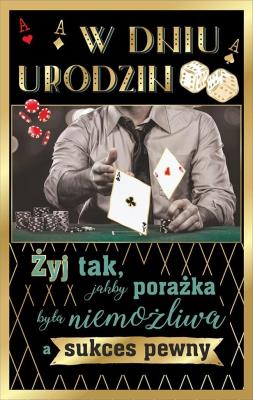 Opakowanie Kartka okolicznościowa Urodziny U61