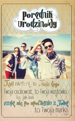 Opakowanie Kartka okolicznościowa Urodziny U80