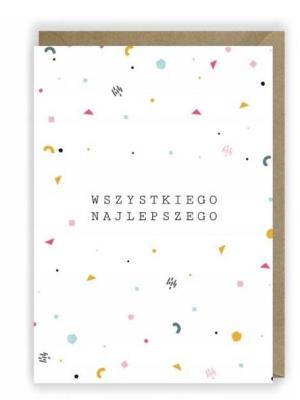 Opakowanie Kartka urodzinowa, eko koperta K018