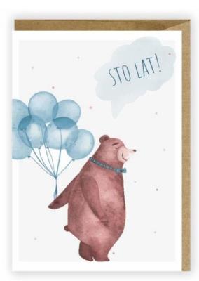 Opakowanie Kartka urodzinowa, eko koperta K021