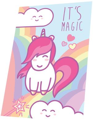 Opakowanie Koc polarowy Little Unicorn 150x100cm KL10510