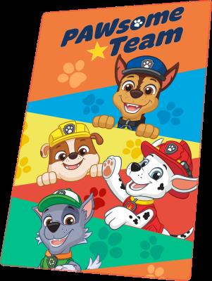 Opakowanie Koc polarowy Psi Patrol 150x100cm PW16708