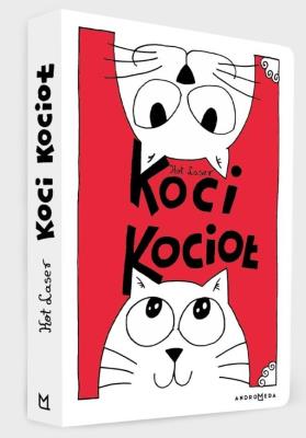 Koci kocioł. Autor: Robert Trojanowski. SmakLiter.pl Okładka książki Koci kocioł