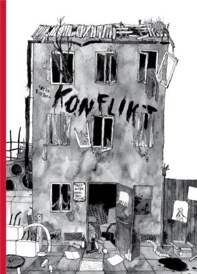 Konflikt. Autor: Edyta Bystroń. SmakLiter.pl Okładka książki Konflikt