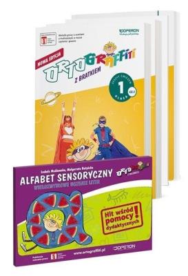 Okładka książki Kpl. pomocy dydaktycznych dla 1 kl SP OPERON