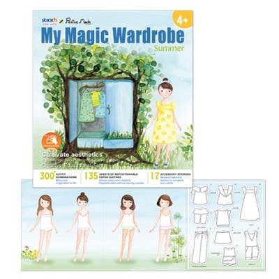 Opakowanie Książka do zabawy moja magiczna garderoba lato