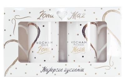 Opakowanie Kubek komplet Q 796 Ślub 2020
