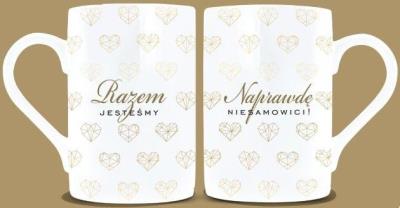 Opakowanie Kubek komplet Q 860 Ślub (Razem niesamowici)