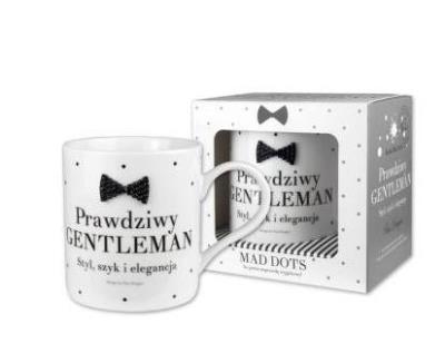 Opakowanie Kubek Mad Dots-Prawdziwy Gentelman