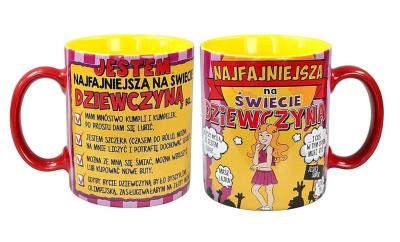 Opakowanie Kubek Q 682 Najfajniejsza dziewczyna (The Best)