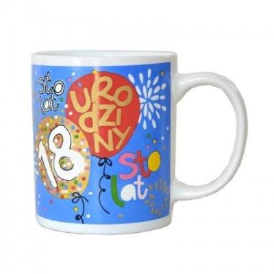 Opakowanie Kubek Q 771 Urodziny 18 balony