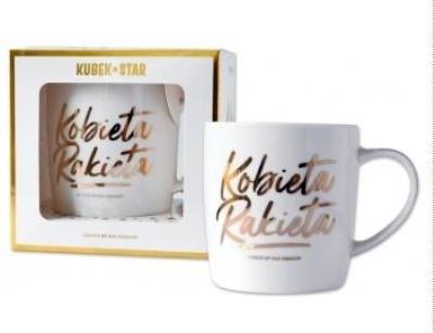 Opakowanie Kubek Star-Kobieta Rakieta