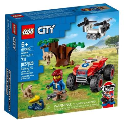 Opakowanie Lego CITY 60300 Quad ratowników dzikich zwierząt
