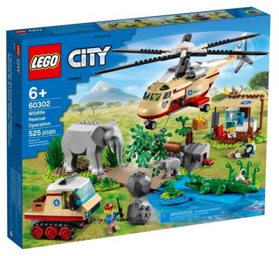 Opakowanie Lego CITY 60302 Na ratunek dzikim zwierzętom
