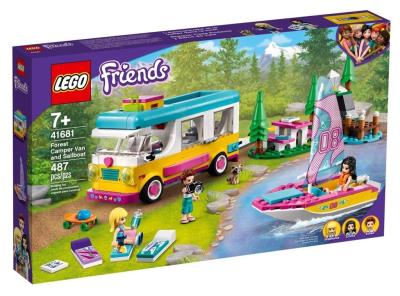 Opakowanie Lego FRIENDS Leśny mikrobus kempingowy i żaglówka