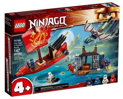 Opakowanie Lego NINJAGO 71749 Ostatni lot Perły Przeznaczenia
