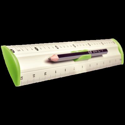 Linijka aluminiowa Tetis 30 cm zielona (BL040-ZC). Autor: Michalczyk i Prokop. SmakLiter.pl Okładka książki Linijka aluminiowa Tetis 30 cm zielona (BL040-ZC)