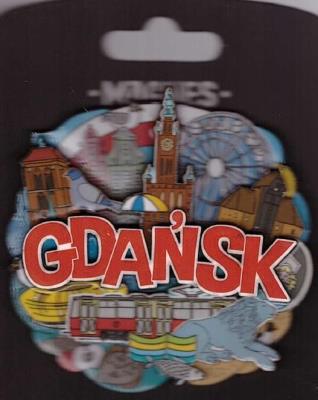 Opakowanie Magnes I love Poland Gdańsk ILP-MAG-C-GD-07