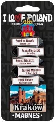 Opakowanie Magnes I love Poland Kraków ILP-MAG-C-KRA-05