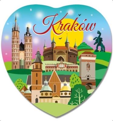 Opakowanie Magnes I love Poland Kraków ILP-MAG-C-KRA-37