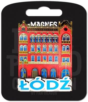 Opakowanie Magnes I love Poland Łódź ILP-MAG-C-LOD-07