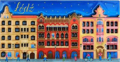 Opakowanie Magnes I love Poland Łódź ILP-MAG-E-LOD-04