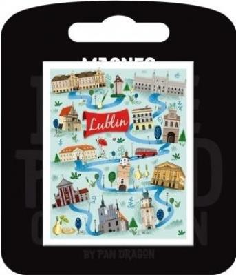 Opakowanie Magnes I love Poland Lublin ILP-MAG-B-LUB-14