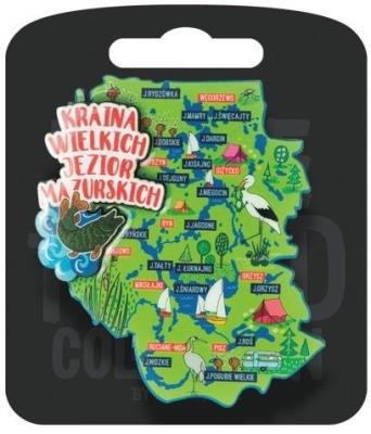 Opakowanie Magnes I love Poland Mazury ILP-MAG-C-MAZ-06