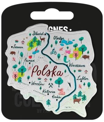 Opakowanie Magnes I love Poland Polska ILP-MAG-A-PL-07