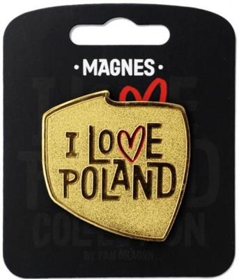Opakowanie Magnes I love Poland Polska ILP-MAG-A-PL-46
