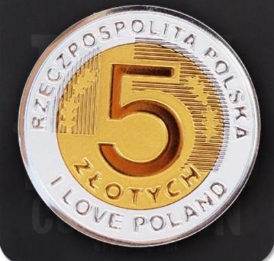 Opakowanie Magnes I love Poland Polska ILP-MAG-B-PL-44