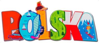 Opakowanie Magnes I love Poland Polska ILP-MAG-C-PL-42