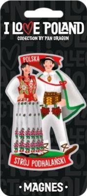 Opakowanie Magnes I love Poland Polska ILP-MAG-D-PL-33
