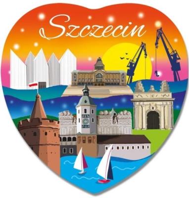 Opakowanie Magnes I love Poland Szczecin ILP-MAG-C-SZCZ-16