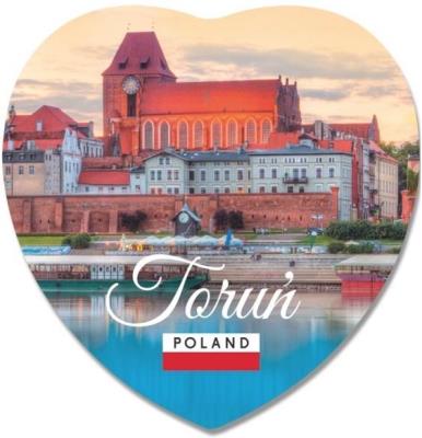 Opakowanie Magnes I love Poland Toruń ILP-MAG-C-TOR-12