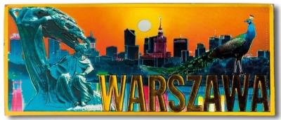 Opakowanie Magnes I love Poland Warszawa ILP-MAG-C-WAR-04