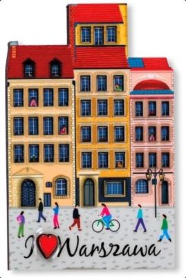 Opakowanie Magnes I love Poland Warszawa ILP-MAG-C-WAR-15